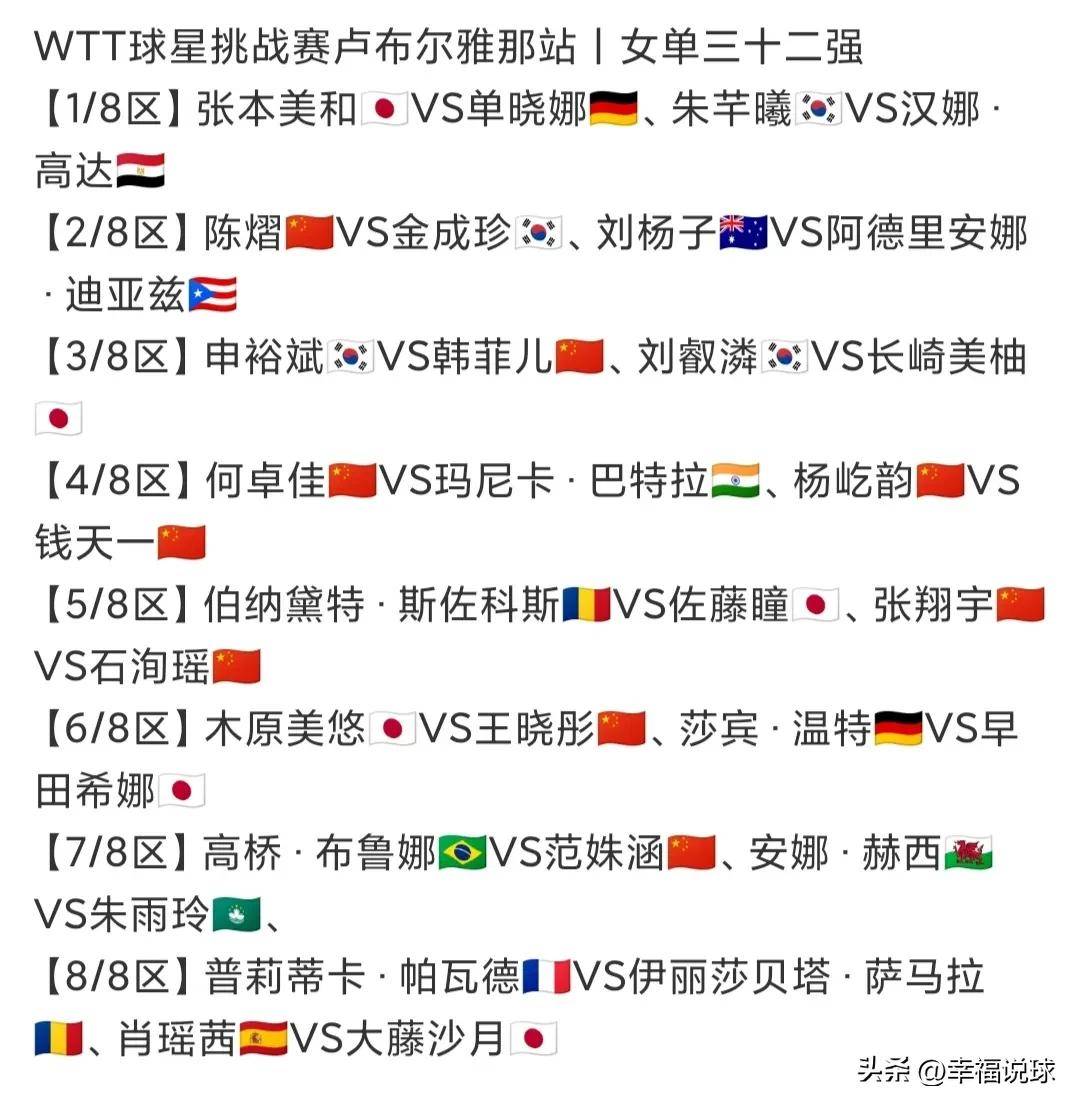 中央五台直播乒乓球时间表国乒20日最新赛程公布国乒再战张本美和