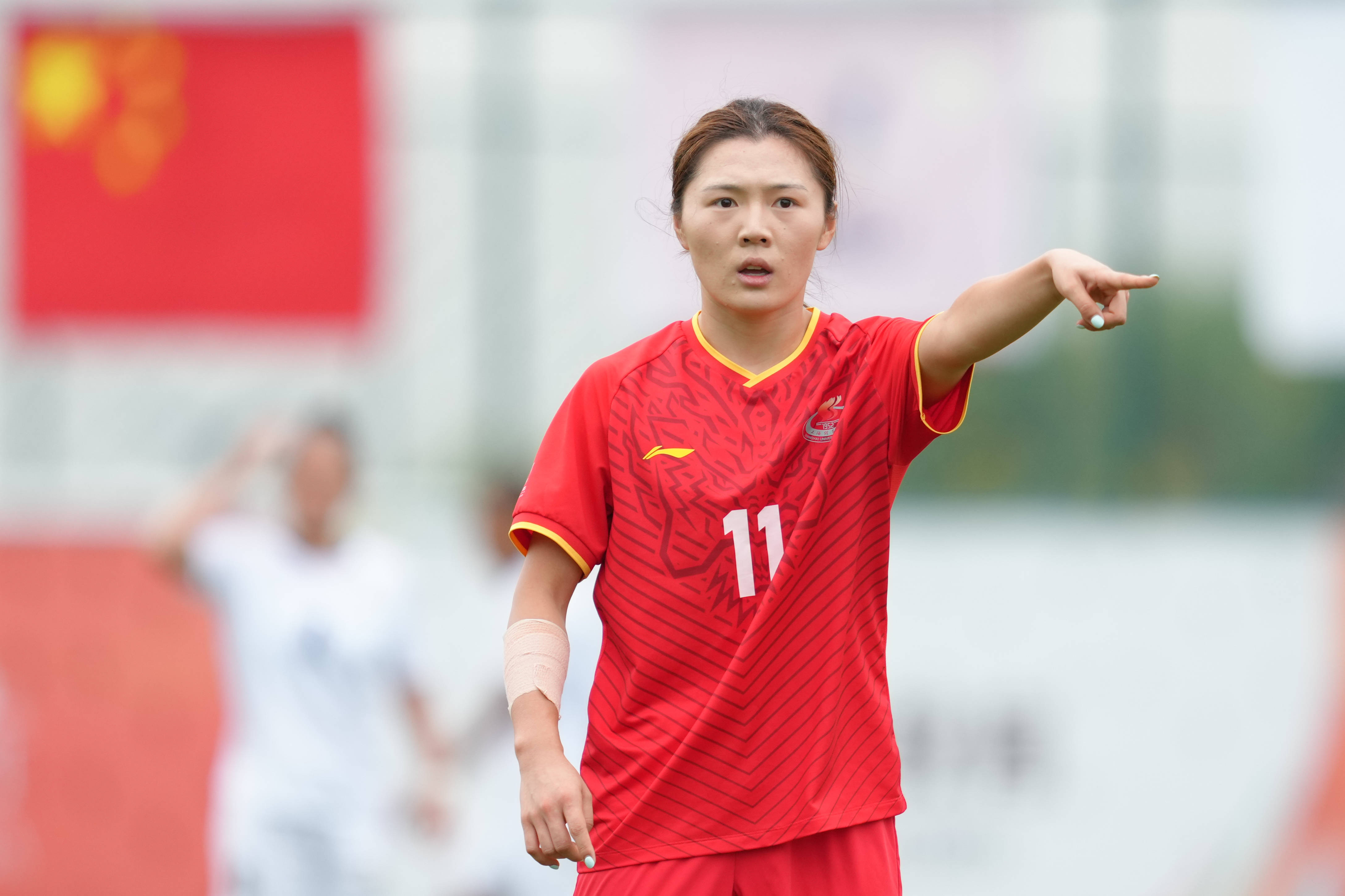 (体育)足球——国际大体联世界杯小组赛:上海体育大学女足胜圣卡塔琳娜南部大学女足