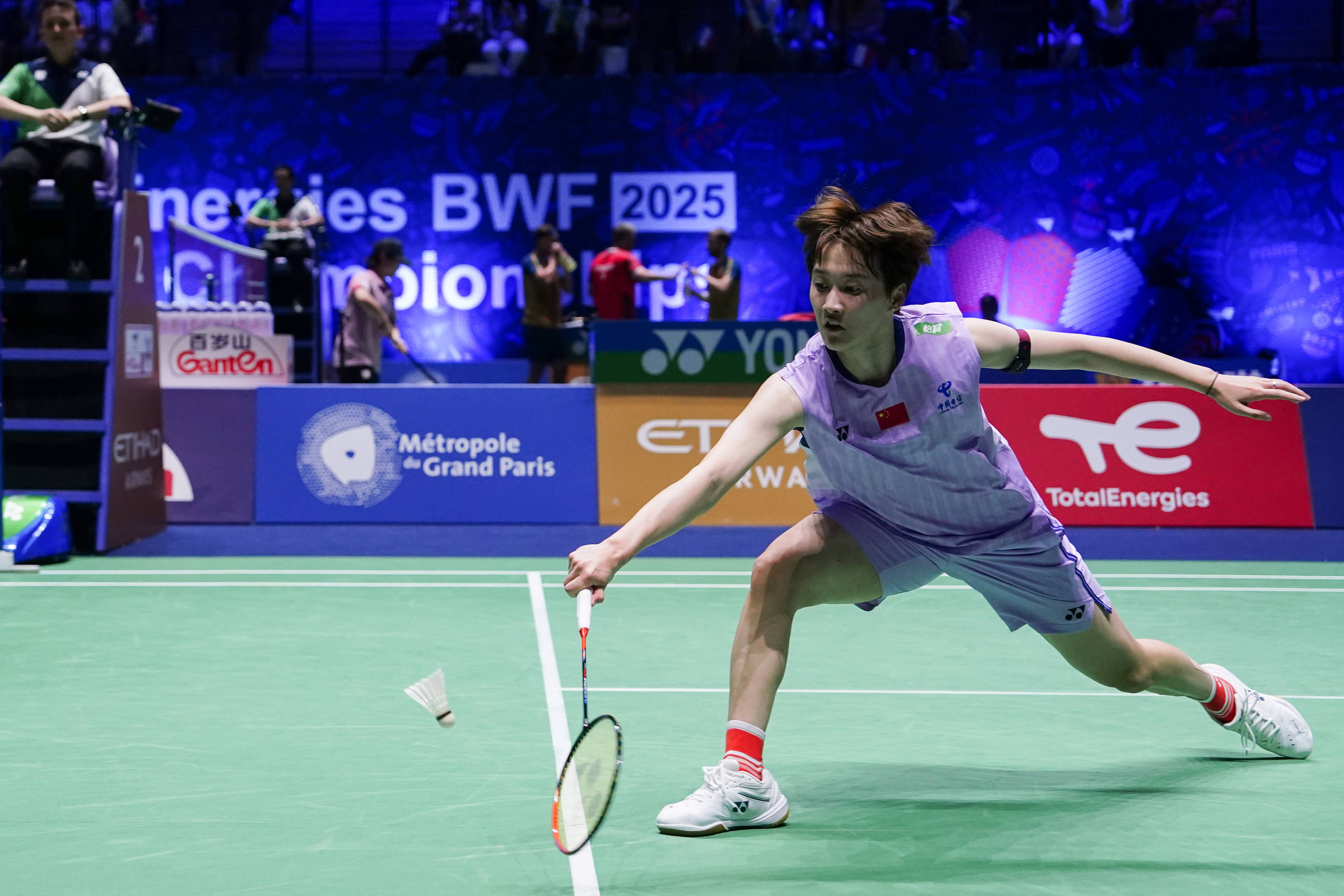 (体育)羽毛球——世锦赛: 陈雨菲晋级八强