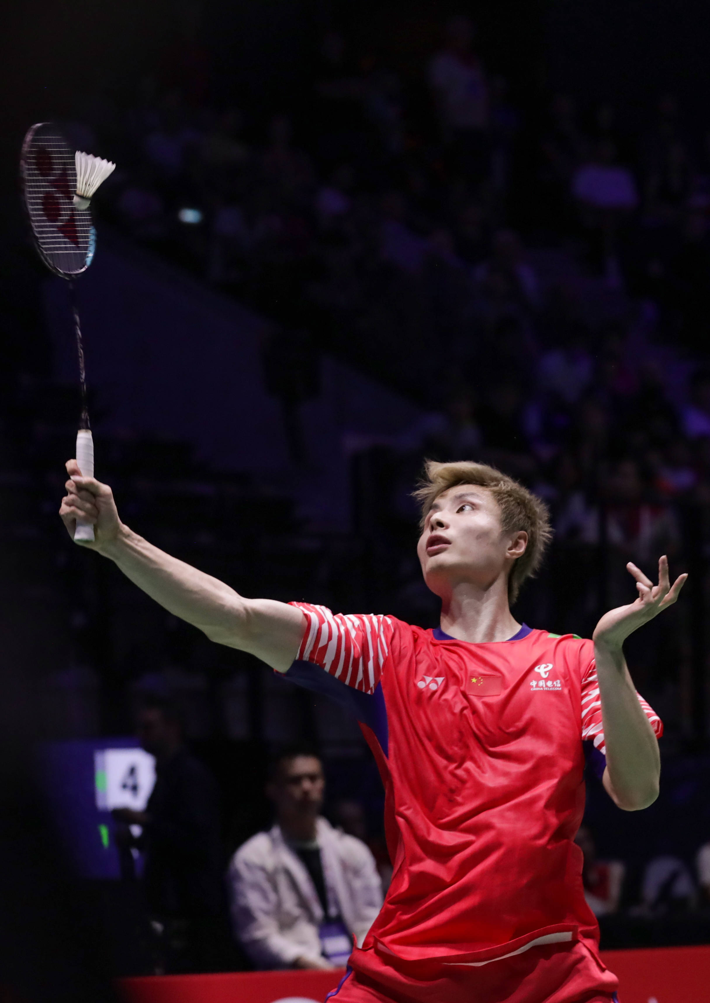 (体育)羽毛球——世锦赛:石宇奇晋级八强