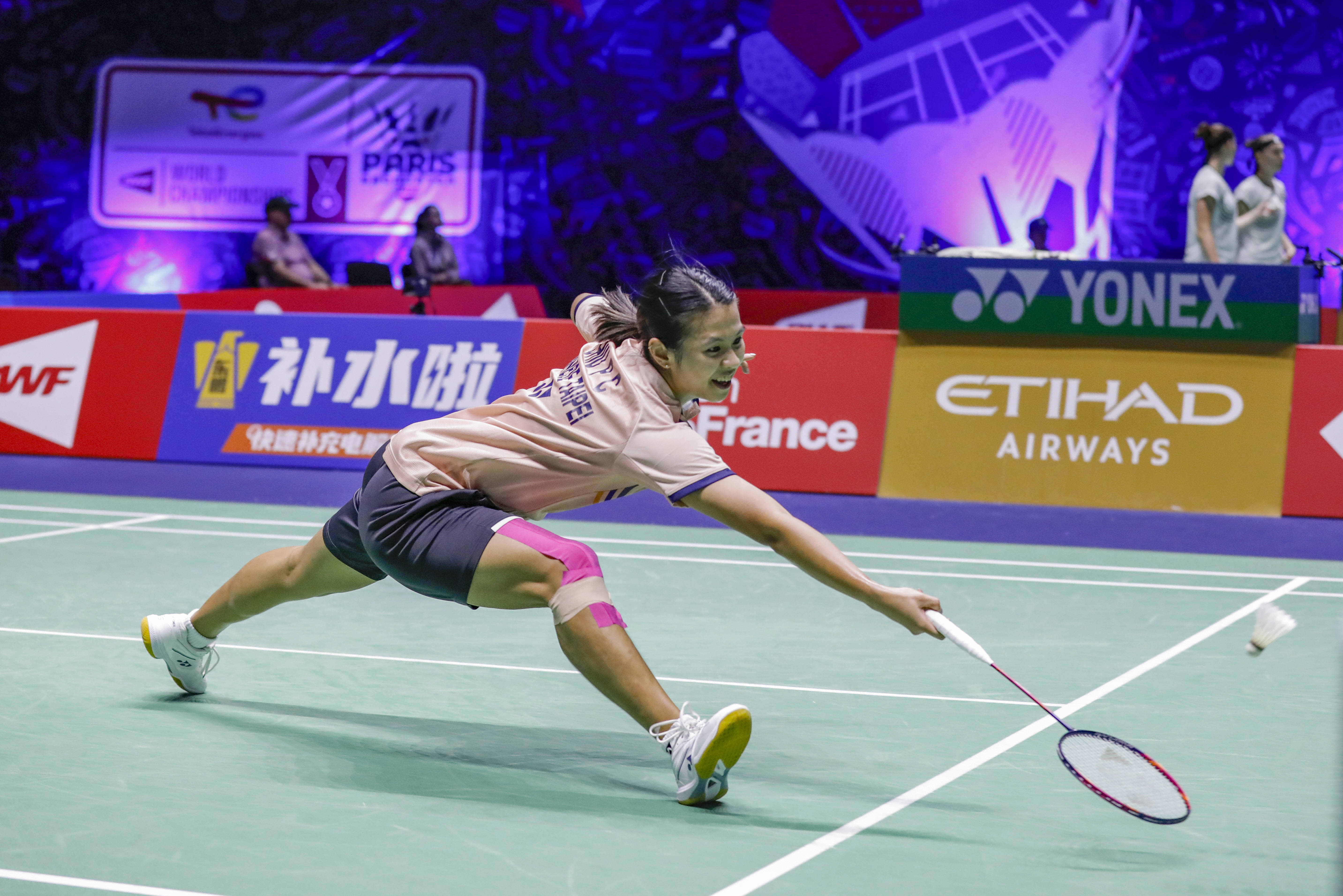 (体育)羽毛球——世锦赛:韩悦首轮晋级