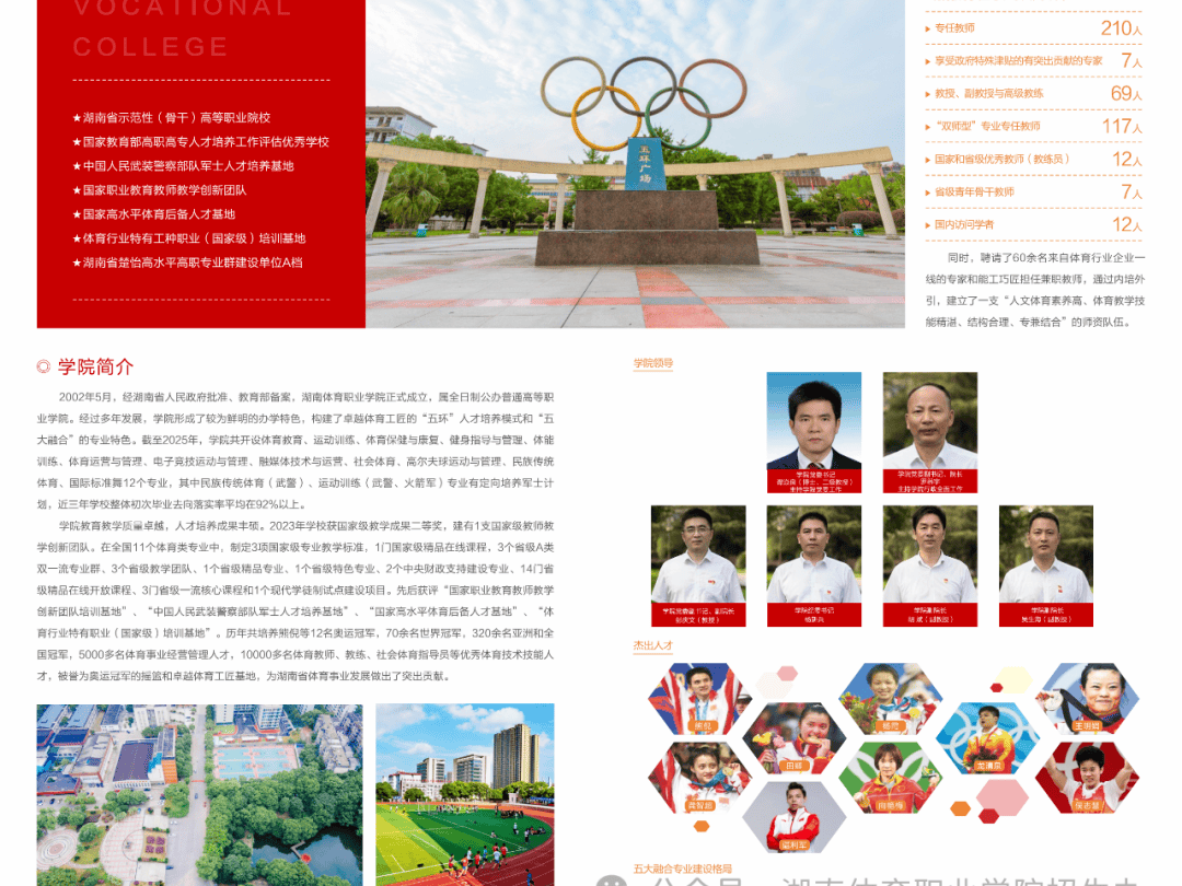 湖南省体育运动学校 (湖南体育职业学院中职部):竞技砺志,体育树人