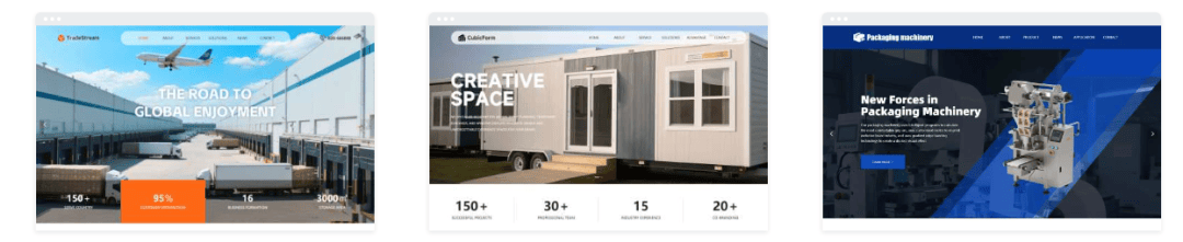 英文展示的外贸网站怎么做