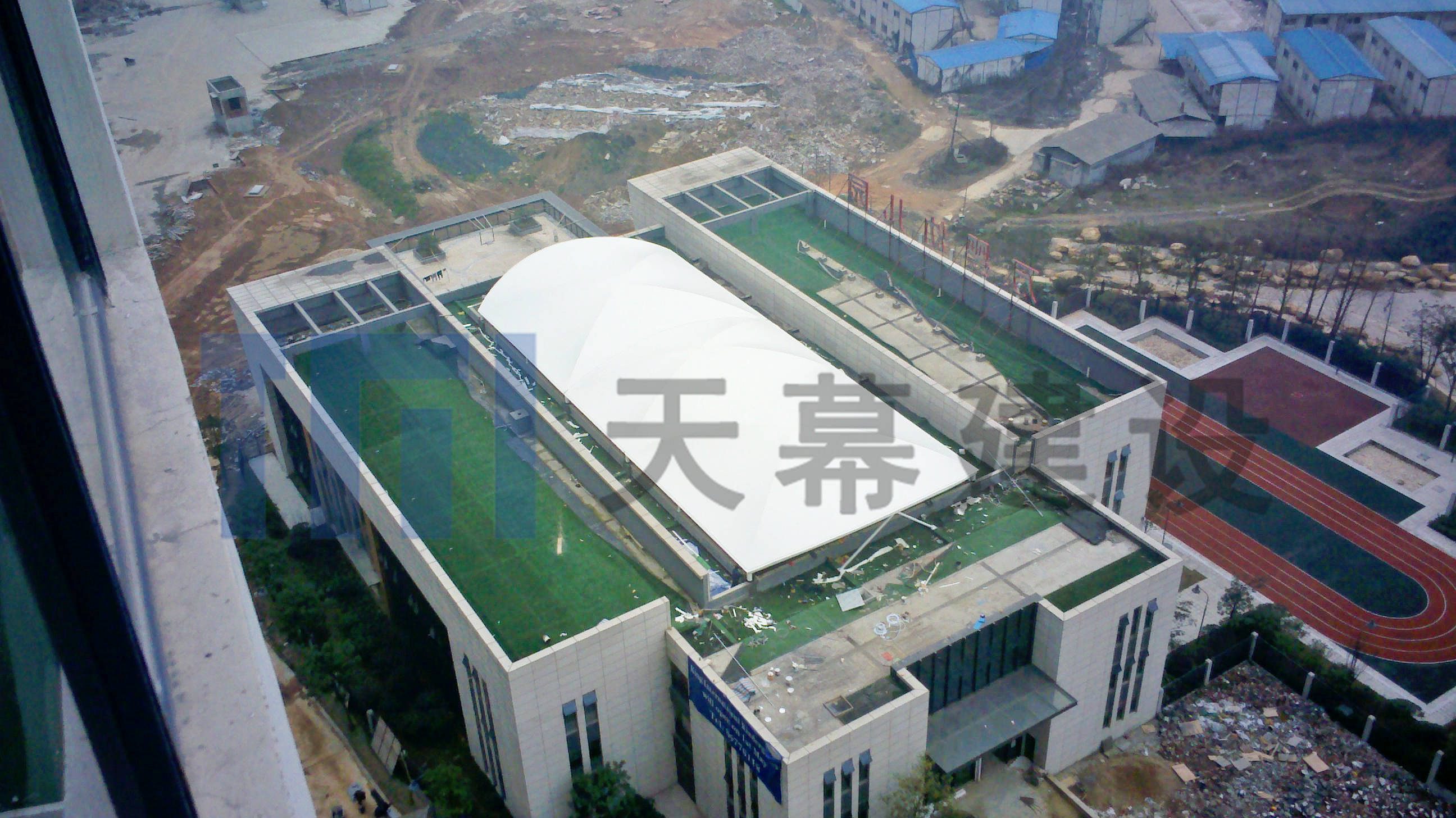 充气膜场馆：解锁体育运动便利的 “柔性空间革命”