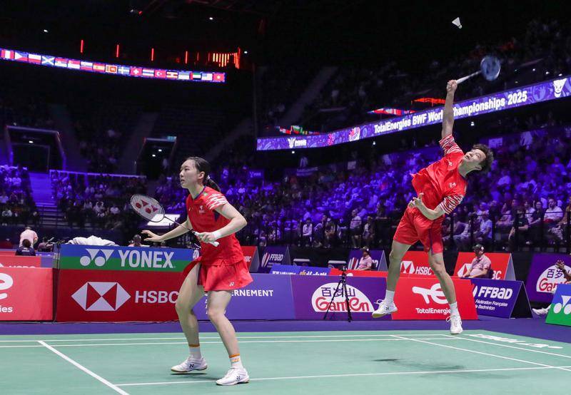 羽毛球世锦赛:头号种子冯彦哲/黄东萍爆冷出局 陆光祖遭淘汰
