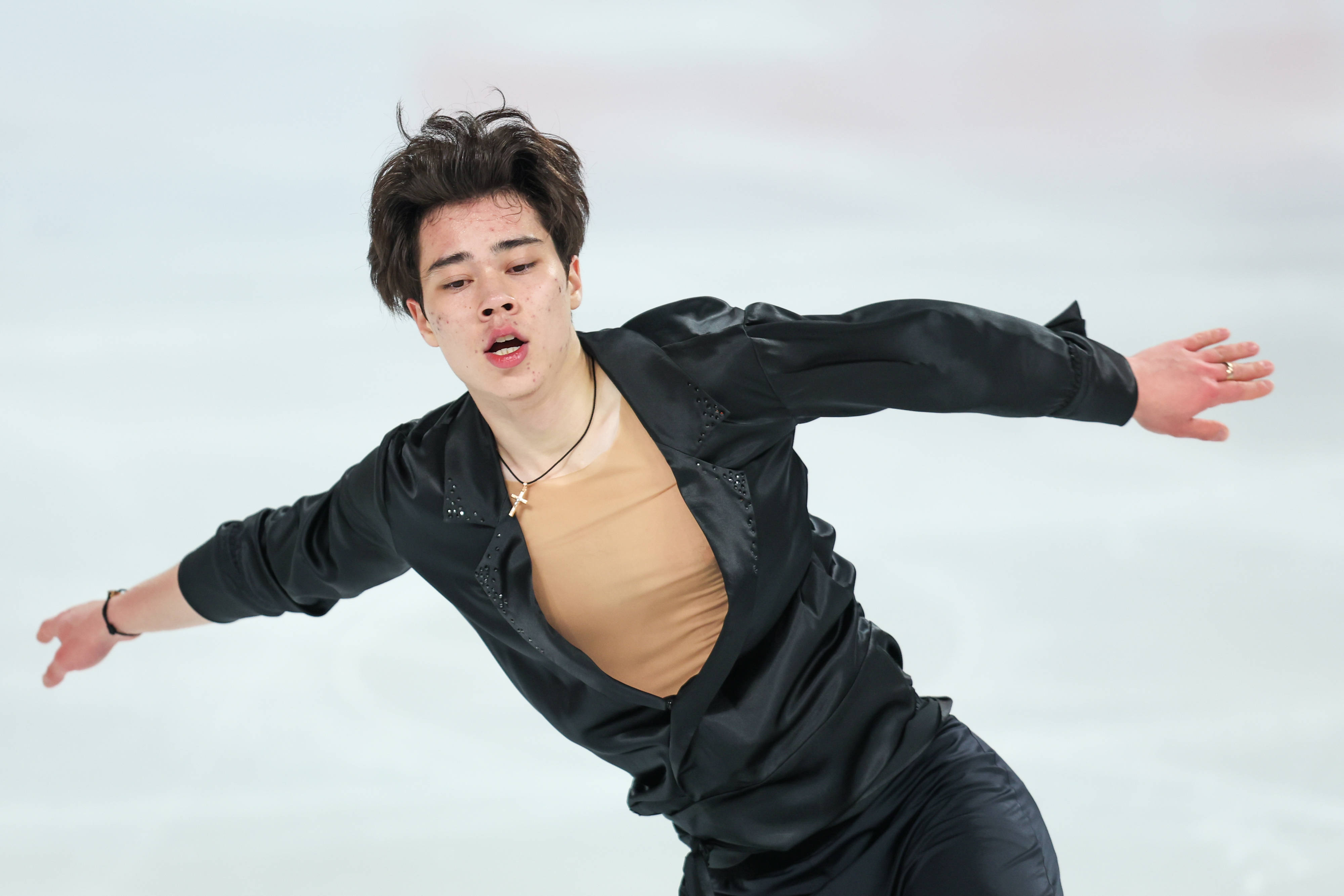 （体育）花样滑冰——中国杯：男子单人滑短节目赛况