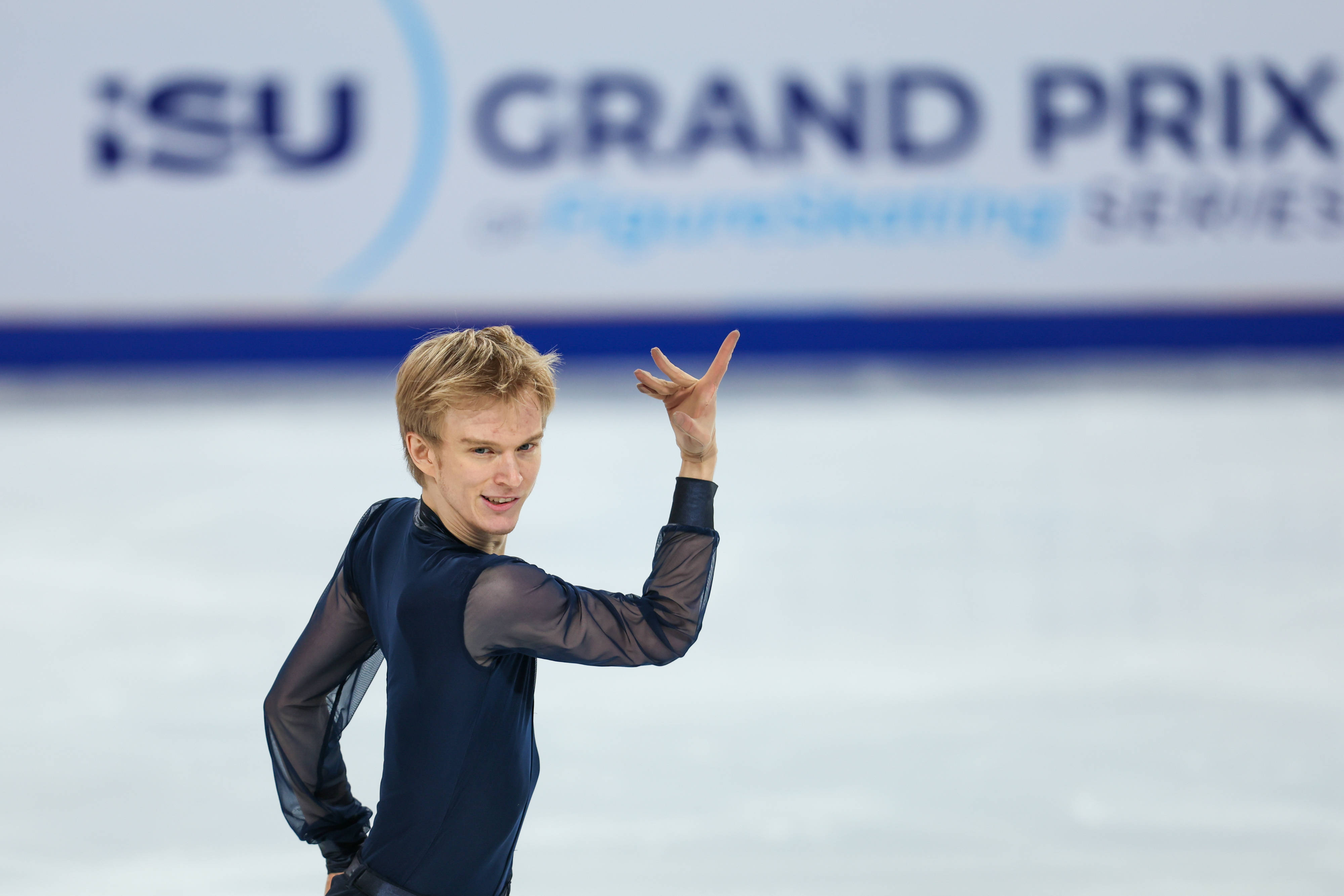 （体育）花样滑冰——中国杯：男子单人滑短节目赛况