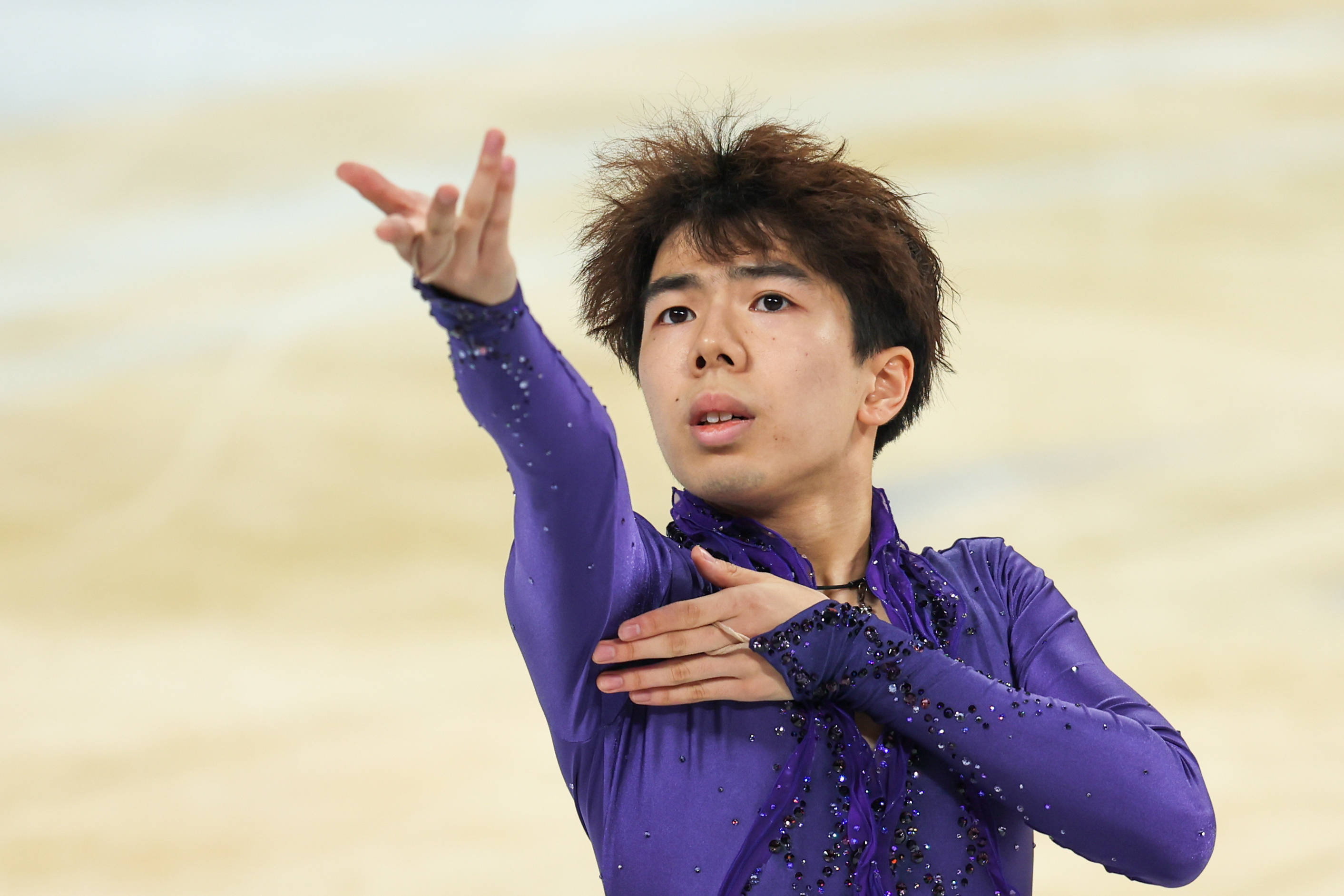 （体育）花样滑冰——中国杯：男子单人滑短节目赛况