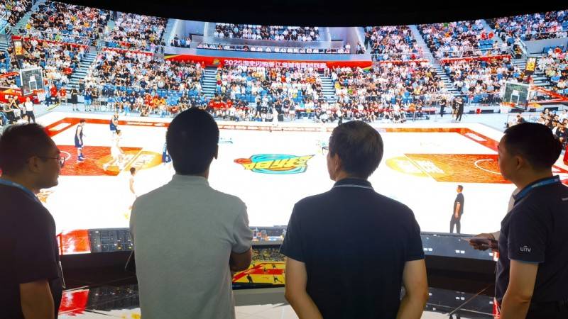 浙江省体育局领导考察宇视科技，共话浙BA创新实践