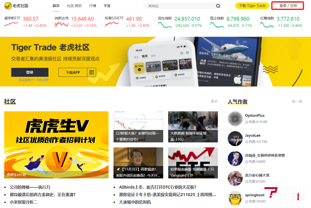 老虎证券社区(老虎证券官方电话)